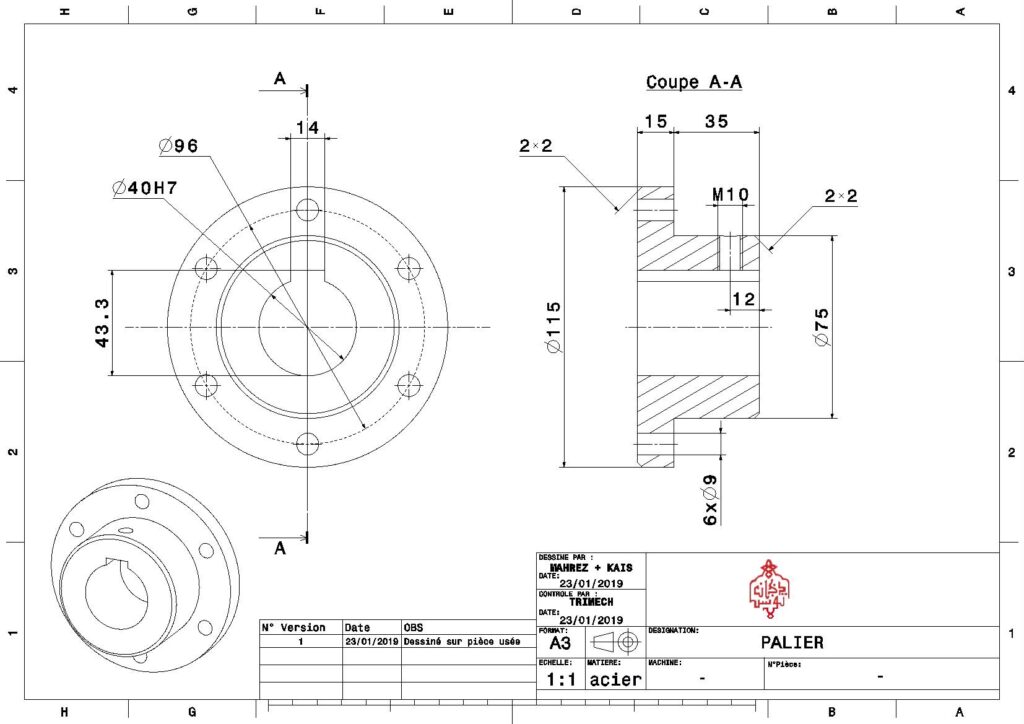 un dessin sous définition